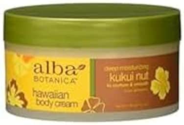 Alba Botanica Hawaiian Kukui Nut Body Cream, 100 g