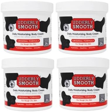 Udderly Smooth Body Cream 10 oz (Pack of 4)