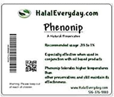 SaaQin Phenonip - Natural Preservative Used for Lotion, Cream, Lip Balm or Body Butter 2 Oz - Enough preservative to support approximately 12 lbs. of product