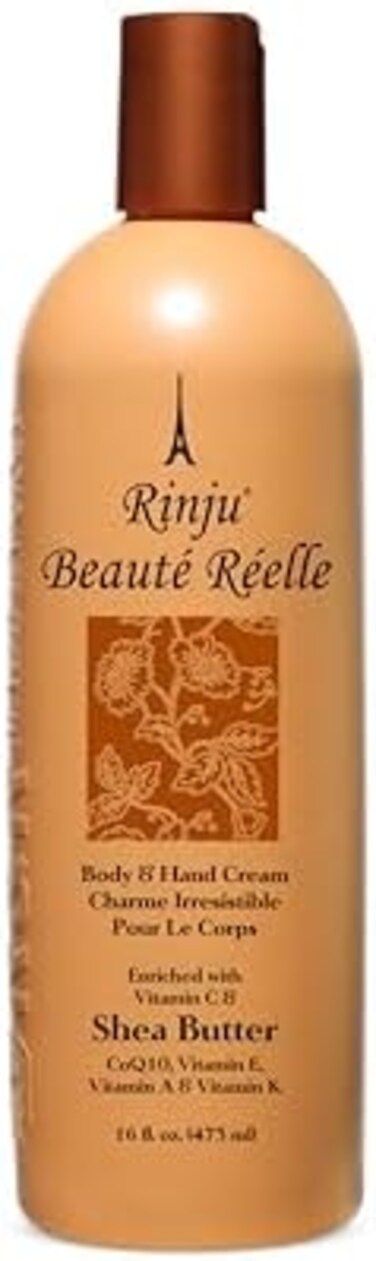 Rinju Beaute Reelle Body &amp; Hand Lotion 16 Oz