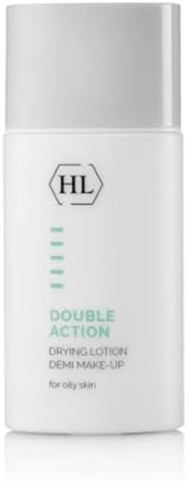 HL ALWAYS ACTIVE Holy Land Cosmetics Double Action Drying Lotion with Demi Makeup for Oily Skin, Works to Conceal &amp; Treat Blemishes, 1 fl oz.