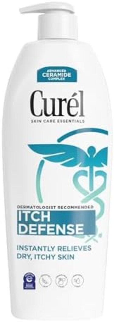 Curel, Itch Defense, Fragrance-Free Lotion for Dry, Itchy Skin, 20 fl oz (591 ml)