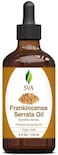 SVA ORGANICS SVA Frankincense Oil 4 fl oz &ndash; 100% Natural Essential Oil with Dropper &ndash; For Diffuser, Hair, Skin, Soap &amp; Candle Making
