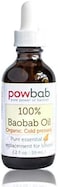powbab 100% Baobab Oil Cold Pressed - 2 oz. bottle