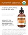 velona Pumpkin Seed Oil USDA Certified Organic - 4 oz   100% Pure and Natural Carrier Oil   Unrefined, Cold Pressed   Cooking, Face, Hair, Body &amp; Skin Care   Use Today - Enjoy Results