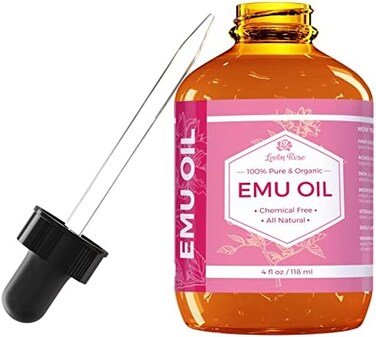 Leven Rose 100% Pure Natural Hair Strengthener Emu Oil