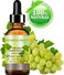 Botanical Beauty ORGANIC GRAPE SEED Oil. 100% Pure/Natural/Undiluted/Certified Organic Cold Pressed Carrier Oil for Skin, Hair, Massage and Nail Care.