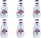 AMMENS Original Medicated Body Powder, 11 oz., Pack of 6