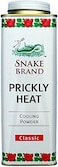 SNAKE BRAND Prickly Heat Powder (280 Grams); Original Cool Body Powder for Sport Girl and Men/ Summer Hot Weather Powder