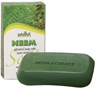 Madina Neem Advance Bath Soap Herbal Natural 100% Vegetable Base Halal Organic