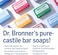 Dr. Bronner's Organic Castile Soap Bar - Rose (140g) - Pack of 2