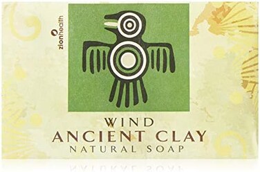 Adama Minerals Zion Health Clay Soap, Wind, 6 Ounce