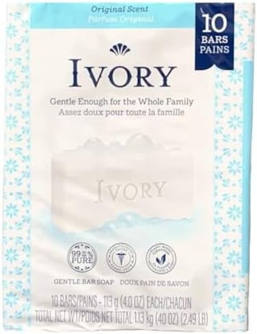 Ivory Original Bar Soap - 10 Ea