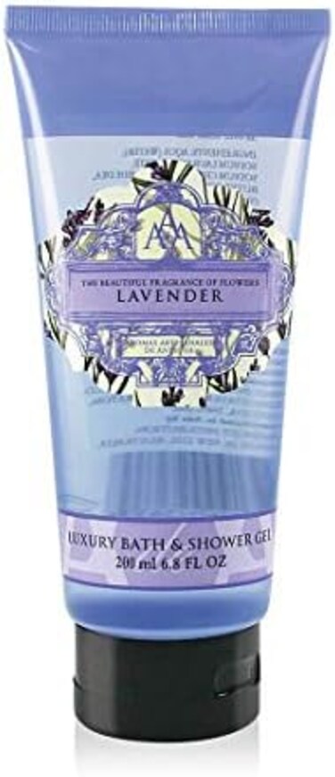 AAA DE AROMAS ARTESANALES DE ANTIGUA Floral Lavender Luxury Bath And Shower Gel 200ml