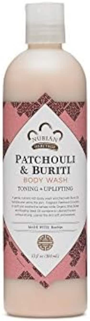 Nubian Heritage Patchouli and Buriti Body Wash, 13 Fluid Ounce - 1 Each.