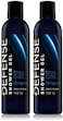 Defense Soap Antifungal Body Wash Shower Gel 8 Oz (Pack of 2) - 100% Natural Antibacterial Tea Tree Oil and Eucalyptus Oil Helps Wash Away Ringworm, Jock Itch, Psoriasis, Yeast, and Athlete's Foot