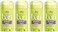 Ban Shower Fresh 24-hour Invisible Antiperspirant, Solid Deodorant for Women and Men, Underarm Wetness Protection, with Odor-fighting Ingredients, 2.6 Ounce, 4 Count (Pack of 1)