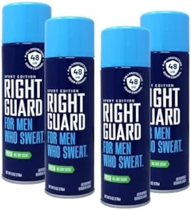 Right Guard Antiperspirant Spray, Sport Fresh 6 oz (Pack Of 4)