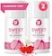GROWING BASICS Sweet Pink deodorant - Non-Toxic, Natural Deodorant for Girls, Safe for Kids   Hypoallergenic   24-Hour Body Odor Protection   High Performance   Aluminum-Free   (Set of 2)