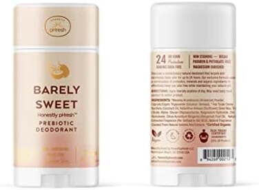 Honestly pHresh Baking Soda Free Deodorant, Barely Sweet