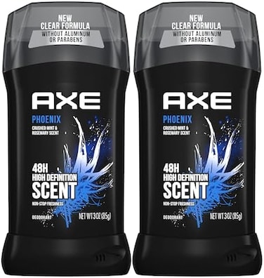 AXE Deodorant Stick for Men, Phoenix, 3 oz, Twin Pack