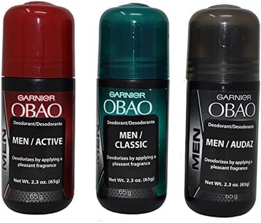 Obao Assorted Deodorant for Men - Pack of 3