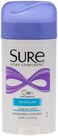 Sure Wide Solid Deodorant for Men and Women, Regular - 2.7Oz