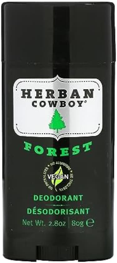 Herban Cowboy Deodorant Forest - 2.8 oz   Men?s Deodorant   No Parabens, No Phthalates, No Aluminum &amp; Certified Vegan