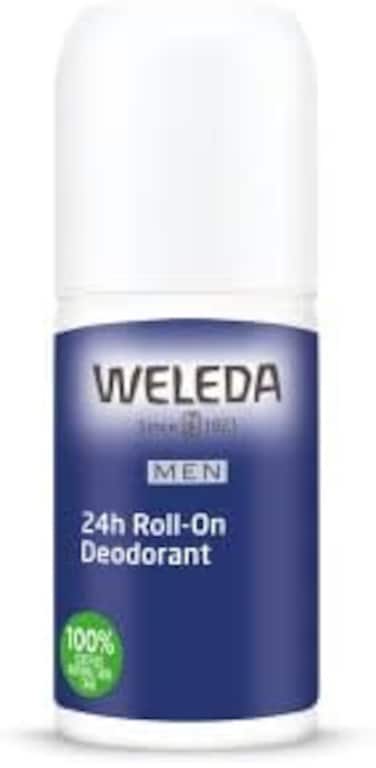 Weleda Bio Men 24H Roll-On Deodorant, Natural Cosmetics Deodorant With A Tart Scent And Freshness, Effective Protection Against Body Odour, Reliable 24 Hours Without Aluminum (1 X 50 Ml)