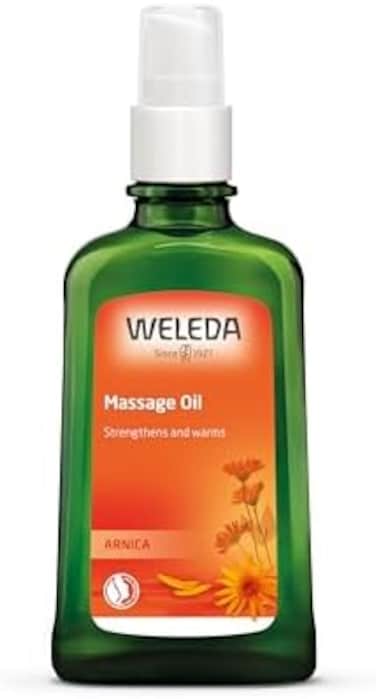 Weleda Arnica Muscle Massage Oil, 3.4 Fluid Ounce, Plant Rich Massage Oil with Birch, Sunflower and Olive Oils