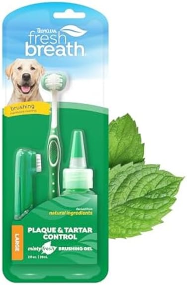 Tropiclean Oral Care Kit for Dogs