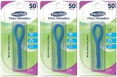 DenTek Floss Threaders   50-Count per pack   3-Pack