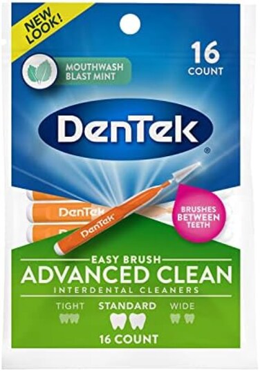 Dentek Easy Brush Standard 16 Count