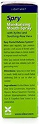 Spry Xylitol Moisturizing Bad Breath Mouth Spray, Bad Breath Treatment Oral Breath Spray with Natural Spearmint, 4.5 fl.oz.