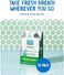 SmartMouth Mouthwash Travel Packets for 24 Hours of Fresh Breath Guaranteed, 3 Boxes, 10 packs each