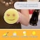 Scrub Daddy Original Dish Sponge, Smiley Face Sponges for Cleaning &amp; Washing Up -Kitchen Non Scratch Scourers with FlexTexture Firm &amp; Soft Scrubbing, Dishwashing Scrubber - Yellow