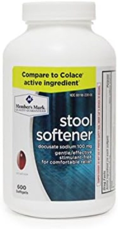VITACRUSH American Standart Members Mark Stool Softener, Docusate Sodium 100Mg