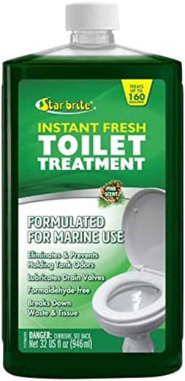 Star Brite Instant Fresh Toilet Treatment Concentrate - Eliminates &amp; Prevents Holding Tank Odors - Biodegradable
