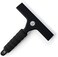 desired tools Squeegee for Shower, Window and Car Glass - 2 Extra Silicone Replacement Blades - Foam Handle - Black