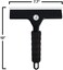 desired tools Squeegee for Shower, Window and Car Glass - 2 Extra Silicone Replacement Blades - Foam Handle - Black