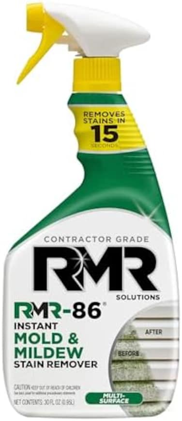 ار ام كي براندز بخاخ مزيل البقع والعفن الفطري الفوري RMR-86 - تركيبة خالية من الفرك، منظف ارضيات الحمام والدش، 32 اونصة سائلة
