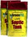GREEN PIG Septic Tank Treatment - 8 Packets, Septic Safe Clog Remover, Prevents Expensive Septic Tank and Drain Field Failures, 2-Year Supply