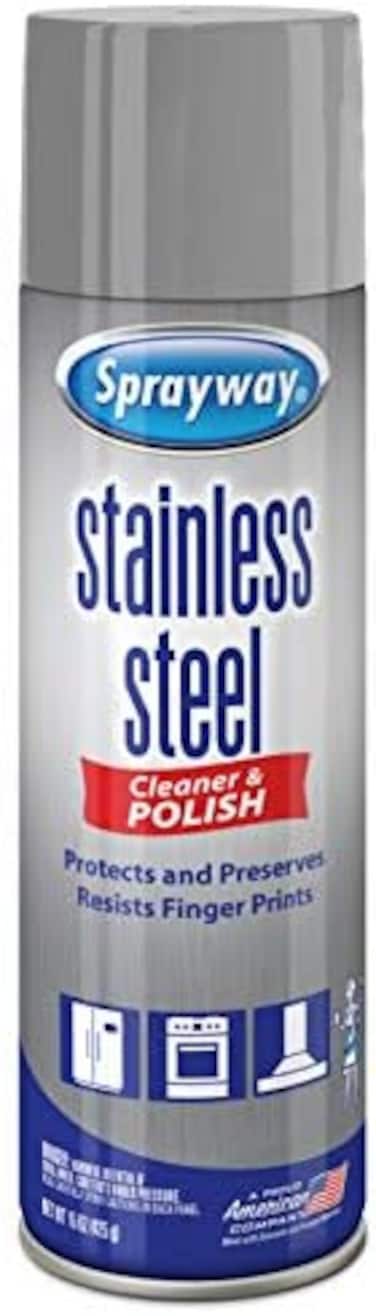 Sprayway Water-Based Stainless Steel Cleaner, 15 Fl Oz (Pack of 1)