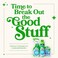 Scrubbing Bubbles Fresh Gel Toilet Bowl Cleaning Stamps, Helps Keep Toilet Clean and Helps Prevent Limescale &amp; Rings, Rainshower Scent, 1 Dispenser with 24 Fresh Gel Stamps