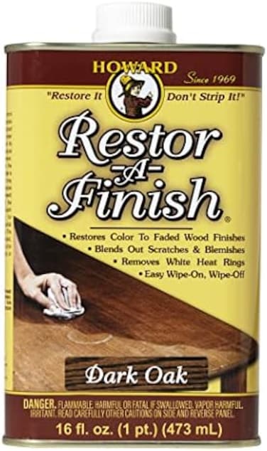 Howard RF7016 473ml or 16oz-Restor-A-Finish, Dark Oak
