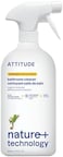 ATTITUDE Nature and Hypoallergenic All Purpose Bathroom Cleaner, Citrus Zest, 27.1fl. Ozq