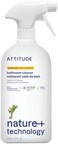 ATTITUDE Nature and Hypoallergenic All Purpose Bathroom Cleaner, Citrus Zest, 27.1fl. Ozq