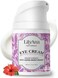 LilyAna Naturals Eye Cream - Made in USA, Eye Cream for Dark Circles and Puffiness, Under Eye Cream, Anti Aging Eye Cream Reduce Fine Lines and Wrinkles, Rosehip and Hibiscus Botanicals - 1.7oz