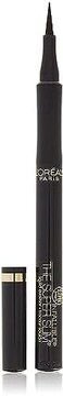 L&rsquo;Or&eacute;al Paris Makeup Infallible Super Slim Long-Lasting Liquid Eyeliner, Ultra-Fine Felt Tip, Quick Drying Formula, Glides on Smoothly, Black, Pack of 1