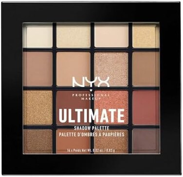 NYX PROFESSIONAL MAKEUP Ultimate Shadow Palette, Warm Neutrals 03